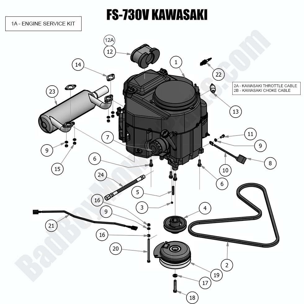 2018 Maverick - Engine - Kawasaki FS730V